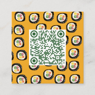 巻き寿司 FYRKANTIGT VISITKORT