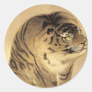 応 挙 虎, 応 Ōkyo Tiger, Ōkyo, Ōkyo Runt Klistermärke