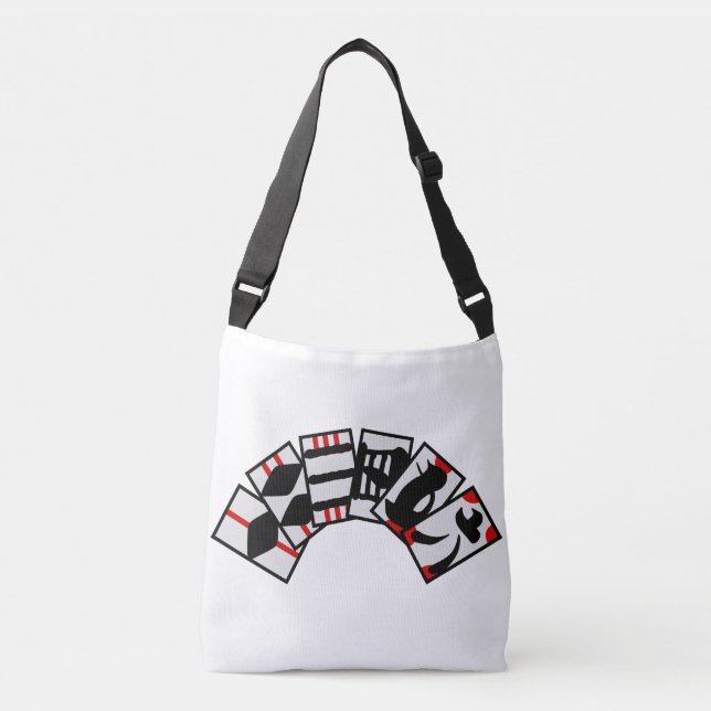 手本引き札３ AXELVÄSKA (Framsida)