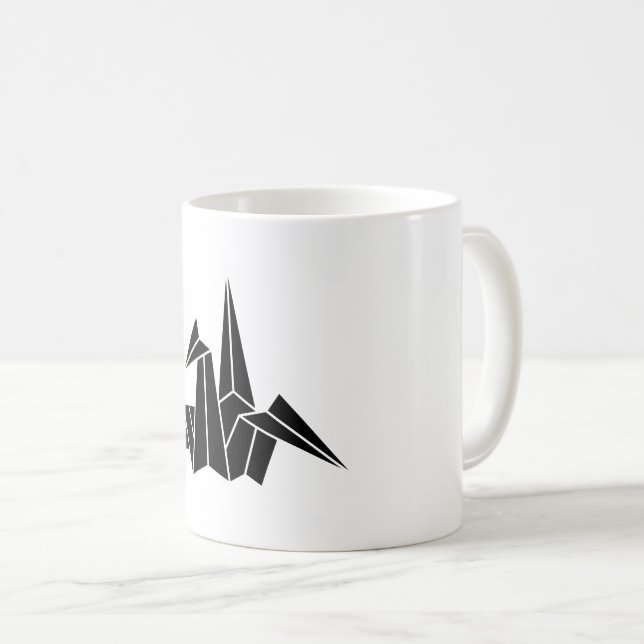 折り鶴 KAFFEMUGG (Framsida höger)