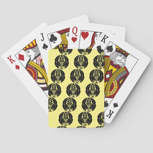 抱き沢瀉 ネクタイ CASINOKORT (Baksidan)