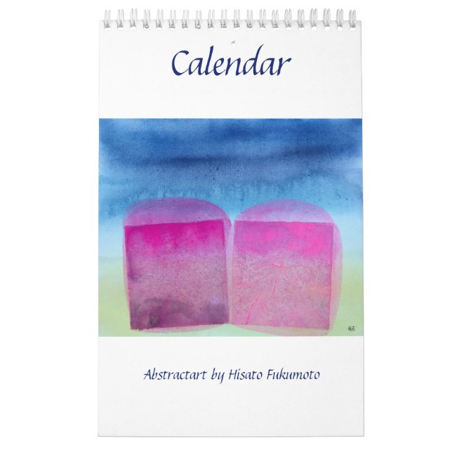 抽 象 絵 画 に よ anbudsförfarande kalender (Omslag)