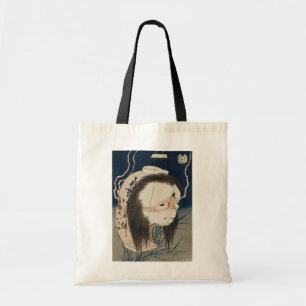 提灯のお化け 北斎spöke av lyktan, Hokusai, Ukiyo-e Tygkasse