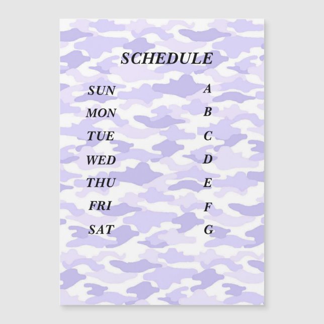 文字　カスタム　迷彩（パープル）  (Framsida)