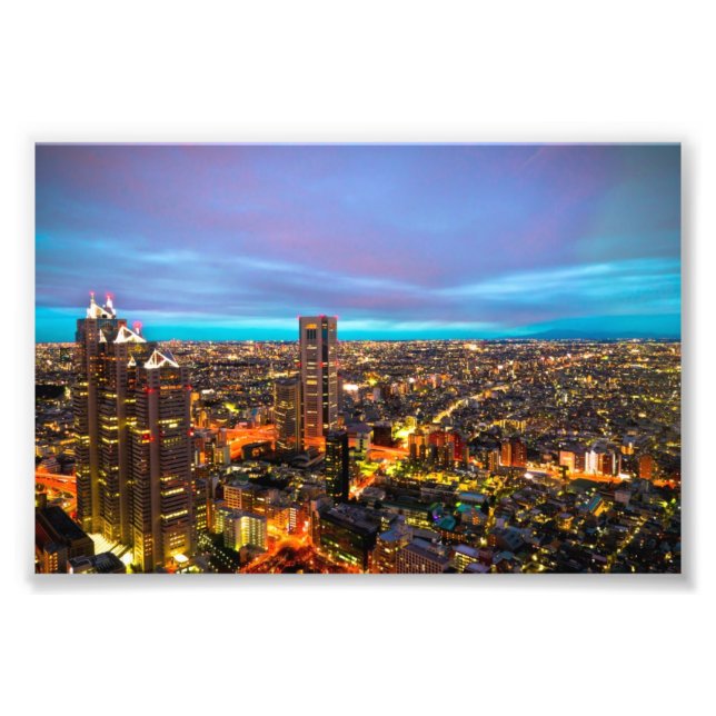 新宿の夜景 FOTOTRYCK (Framsidan)