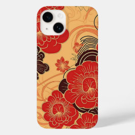 日本の伝統的なヴィンテージデザインを使用したアート作品