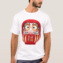 日本の縁起の象徴「だるま」 A symbol of Japan's auspicious symbo T Shirt