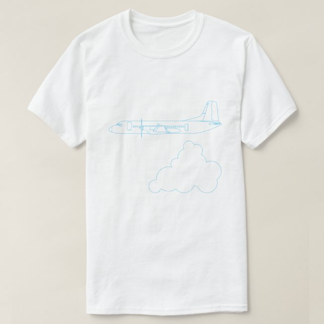 日本の飛行機「YS-11」 T SHIRT (Design framsida)