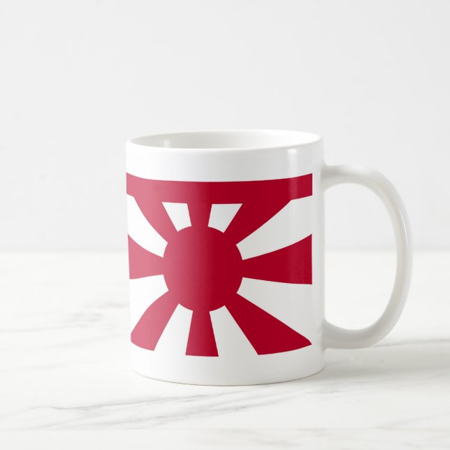 日本帝国海軍中将旗 KAFFEMUGG (Höger)