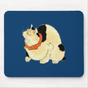 日本猫 japansk katt för 国芳, Kuniyoshi, Ukiyo-e Musmatta