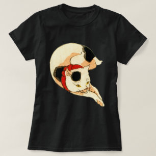 日本猫 japansk katt för 国芳, Kuniyoshi, Ukiyo-e T-shirt