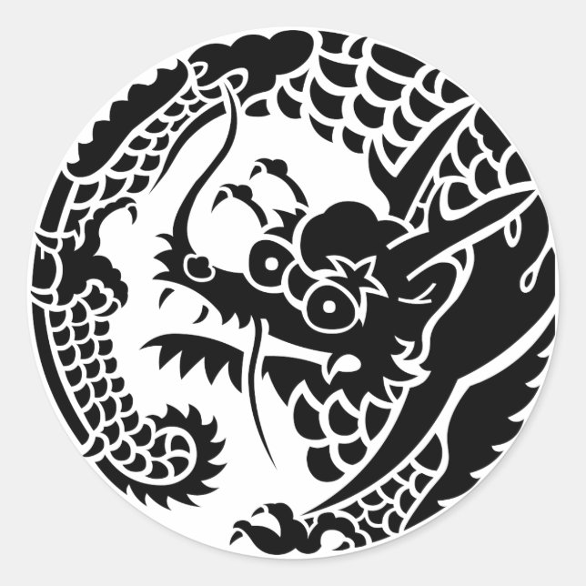 日蓮宗龍の丸 RUNT KLISTERMÄRKE (Framsida)