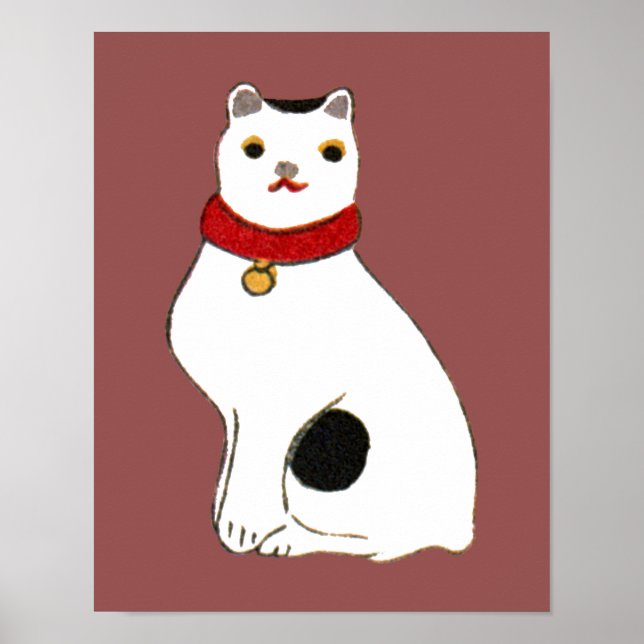 日 本 の 猫 の 形, japansk katt poster (Framsidan)