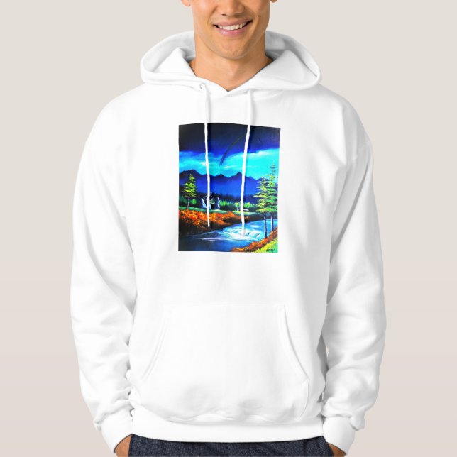 暗雲の虹 HOODIE (Framsida)