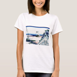 東 都 浅 本 願 寺, anbud View Mt.Fuji från Asakusa, Hoku T Shirt