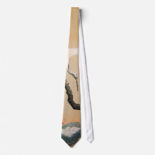 松に鶴 古邨kran på grästräd, Koson, Ukiyo-e Slips