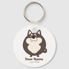 柴犬"しばたま(黒)" NYCKELRING