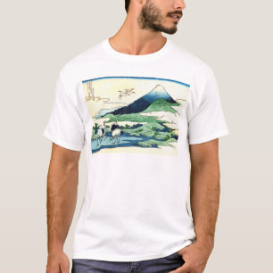 梅沢 北斎 beskådar Mount Fuji från Umezawa, Hokusai, Tröja