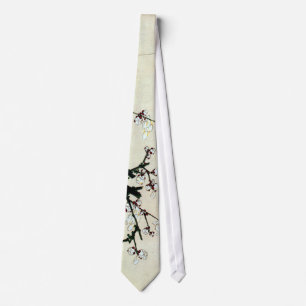 梅花 北斎plommonblommar, Hokusai, Ukiyo-e Slips