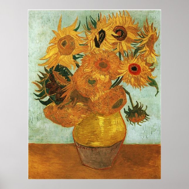 梵 高 Vincent van Gogh Poster (Framsidan)