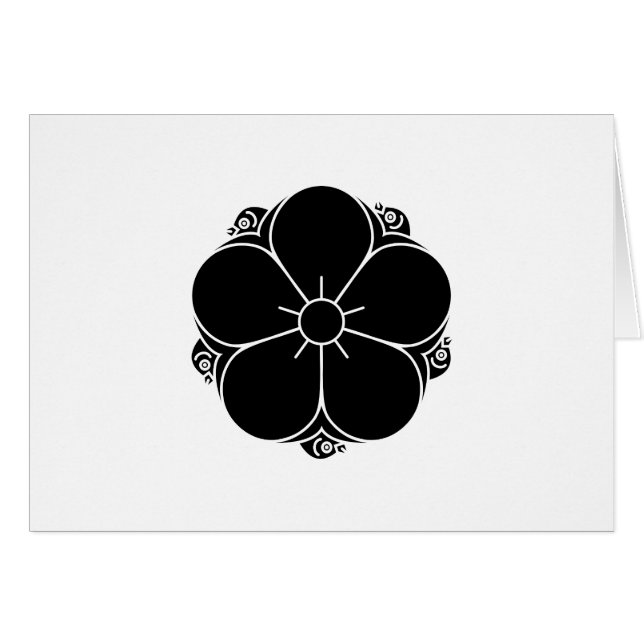 棚 倉 梅 HÄLSNINGSKORT (Framsidan Horizontal)