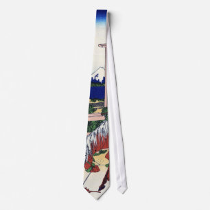 武 州 千 住, 北 Visa Mt.Fuji från Senju, Hokusai, Ukiyo Slips