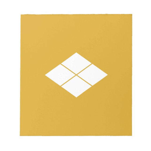 武 田 菱 ANTECKNINGSBLOCK (Framsida)