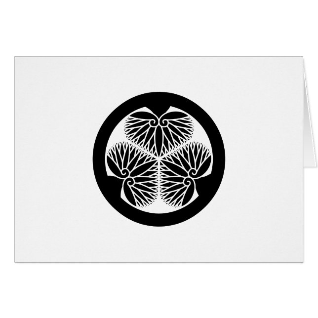 水 戸 葵(33 蕊) HÄLSNINGSKORT (Framsidan Horizontal)