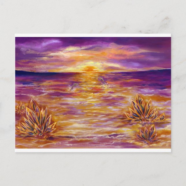 水 晶 と イ ル の 4 VYKORT (Framsida)