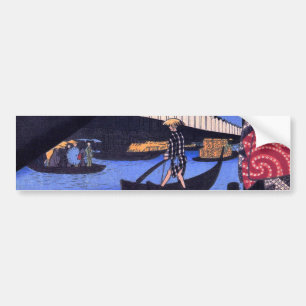 江 戸 の 景, 広 Edo, Hiroshige Ukiyoe, 風 Bildekal