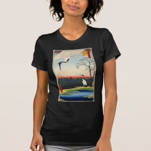 江 戸 の 鶴, 広 Edo, Hiroshige Tee