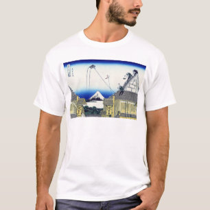 江 都 駿 町 井, anbud View Mt.Fuji från Mitsui shop, Ho T Shirt