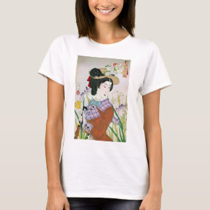 洋 装 女, 芳 年 kvinna på Westerna kläder, Yoshitoshi Tee