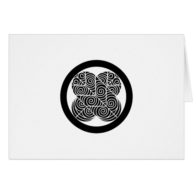 浅 野 鷹 の 羽 HÄLSNINGSKORT (Framsidan Horizontal)