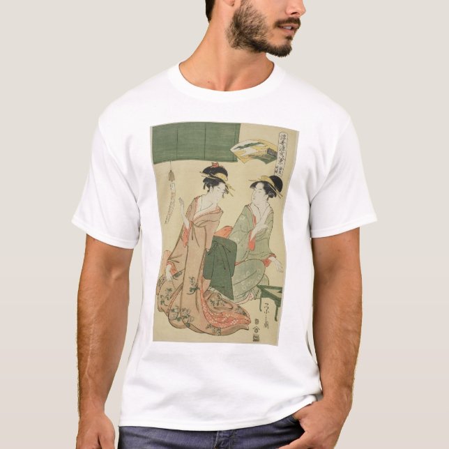 浮世絵　ukiyo-e t shirt (Framsida)