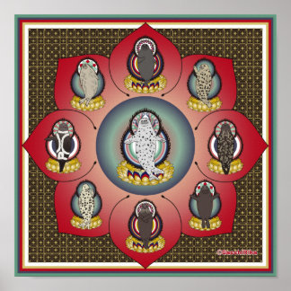 海豹曼荼羅(seal mandala) poster