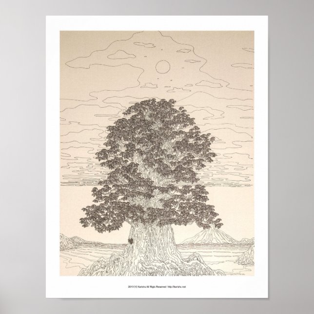 海 辺 の 大 木 POSTER (Framsidan)