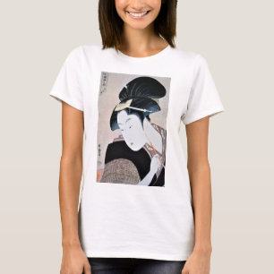 深 く 恋,歌 麿 djupt Gömt Kärlek, Utamaro, Ukiyoe Tee