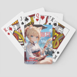 温泉にきた猫耳娘の少女 CASINOKORT