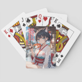 温泉に入る猫耳娘 CASINOKORT