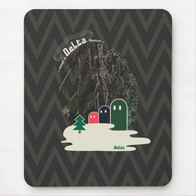 湖の不思議な生き物Delta01typeAマウスパッド Musmatta (Framsidan)