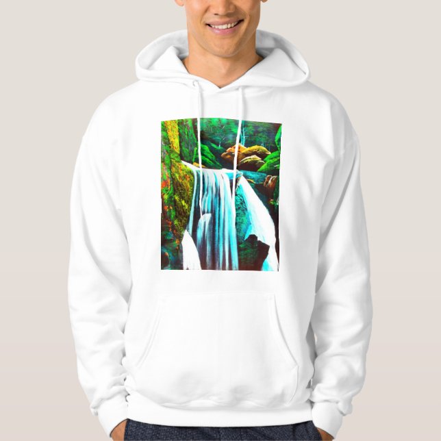 滝の始まり HOODIE (Framsida)