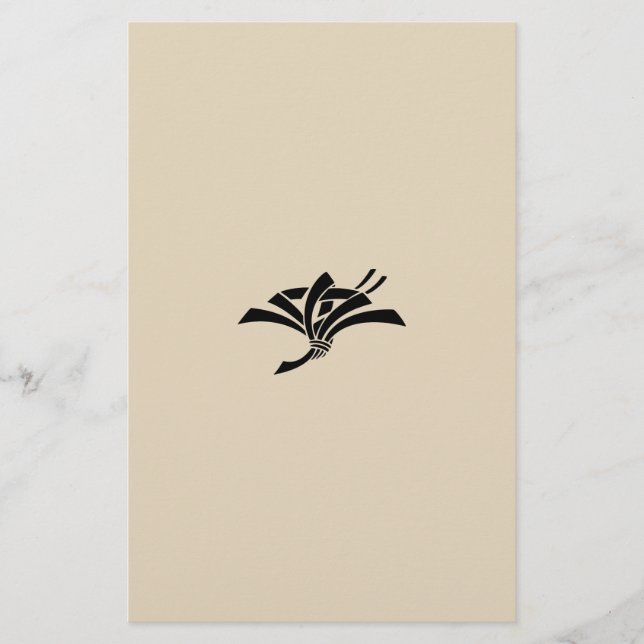 熨斗鶴 BREVPAPPER (Framsida)