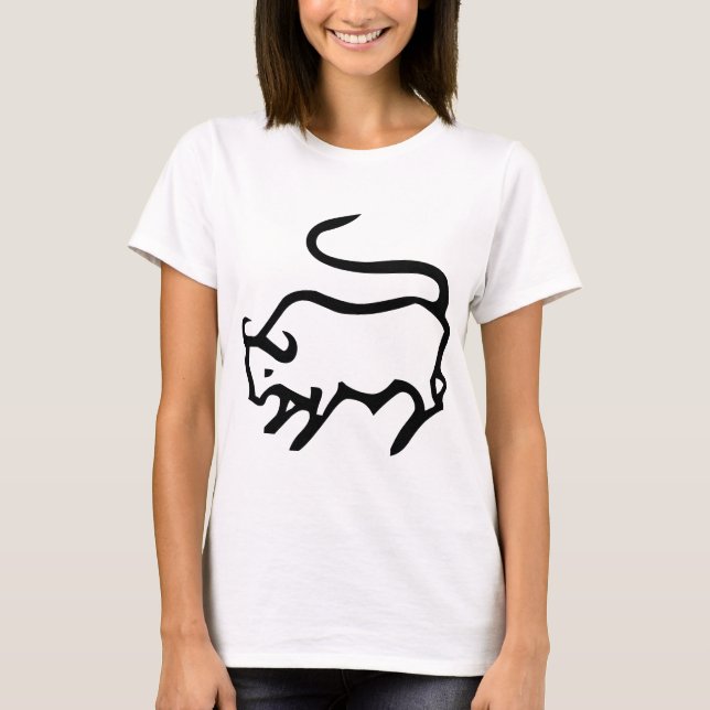 牡 座, Taurus, Constellation(Zodiac) Tee (Framsida)