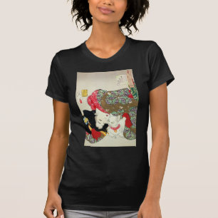 猫 が き, 芳 年 I Kärlek Cats, Yoshitoshi, Ukiyo-e T Shirt