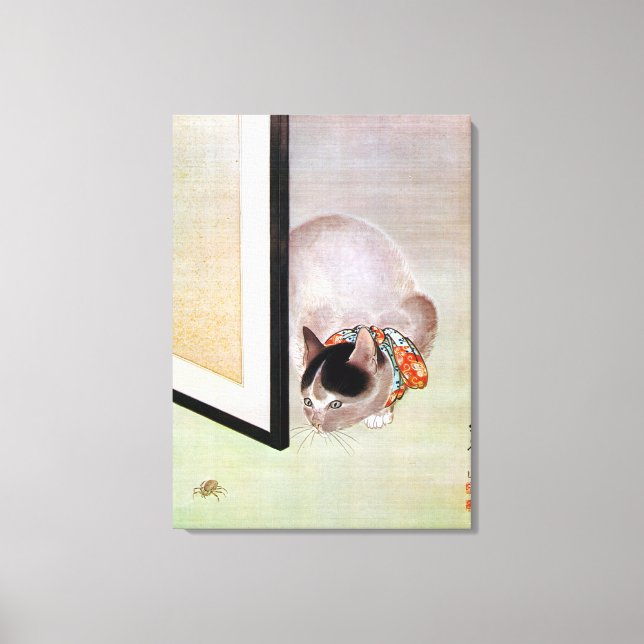 猫 と 蛛, 東 皐 och Spider, Toko Canvastryck (Framsida)