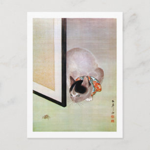 猫 と 蛛, 東 皐 och Spider, Toko Vykort
