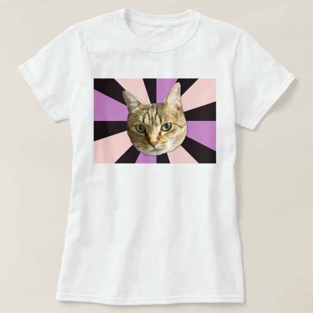 猫 ( ねこ )　Tシャツ T SHIRT (Design framsida)