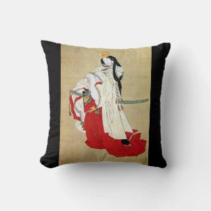 白拍子 北斎Shirabyōshi dansare, Hokusai, Ukiyo-e Kudde