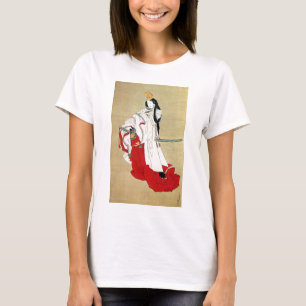 白拍子 北斎Shirabyōshi dansare, Hokusai, Ukiyo-e Tee